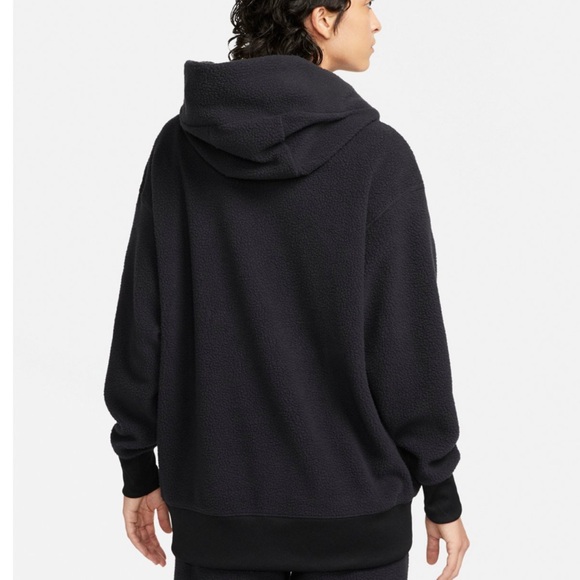 Nike | Women's Sportswear Sherpa Plush Oversized Pullover Hoodie | Various Sizes - Picture 2 of 11